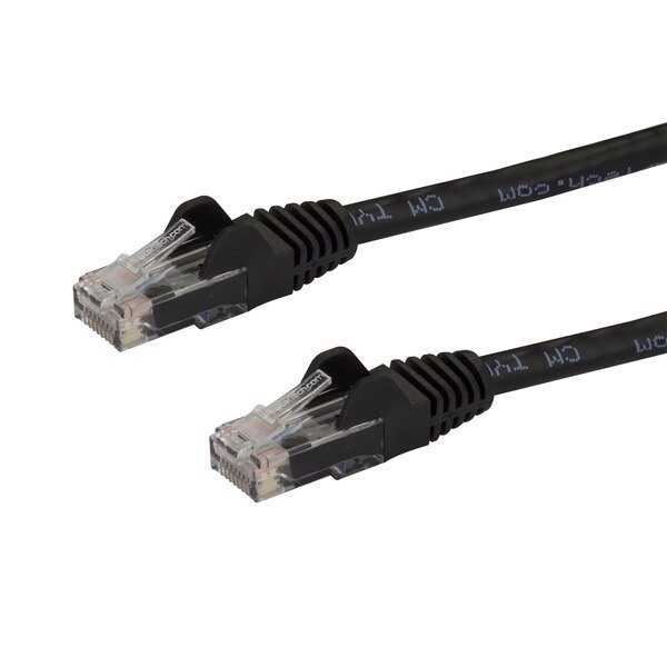 2ft Black Cat6 Ethernet Patch Cable - Snagless, Startech.Com, Mfr#: N6PATCH2BK